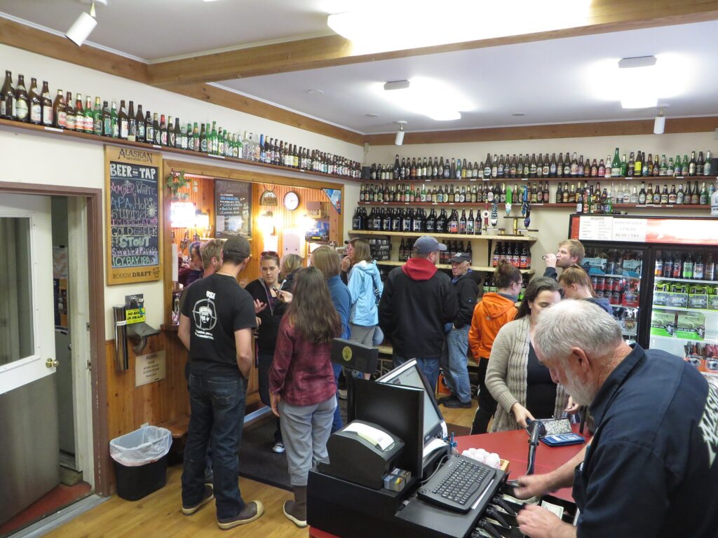 Alaskan Brewing Company taproom
