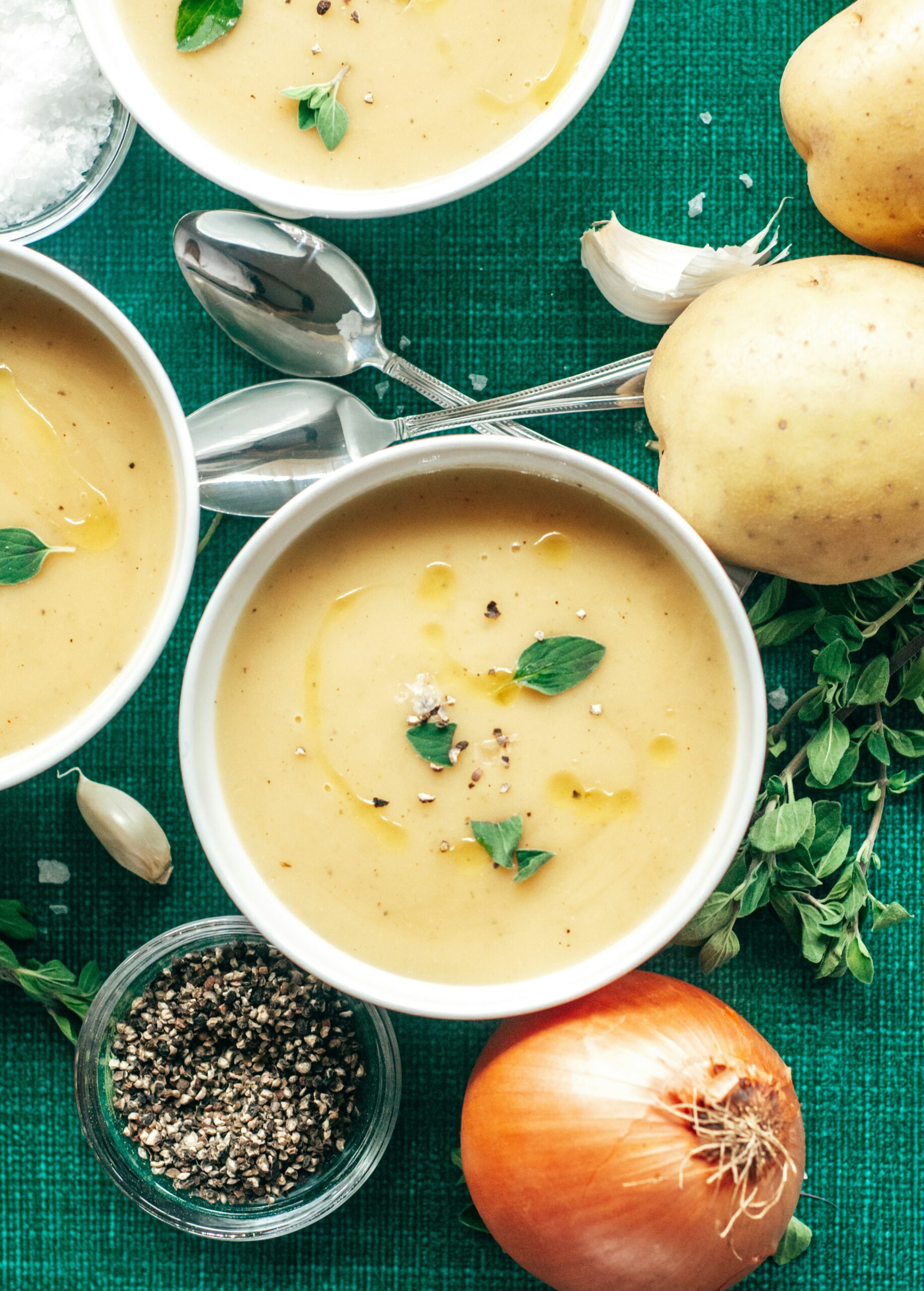 Alaska’s the Place for Me with this homemade potato soup. Photo by Thembi Johnson via Unsplash.